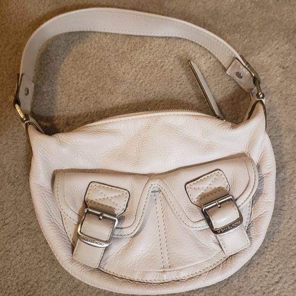 Michael Kors small leather bone white handbag - Picture 1 of 3